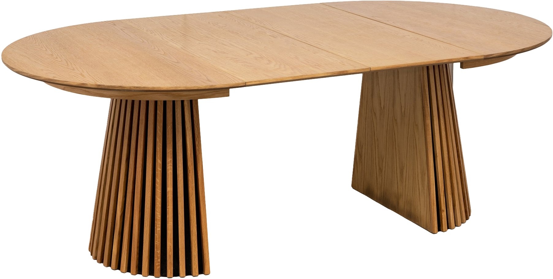 Osaka runder Esstisch �120 cm - ausziehbar auf 200 cm - Eiche