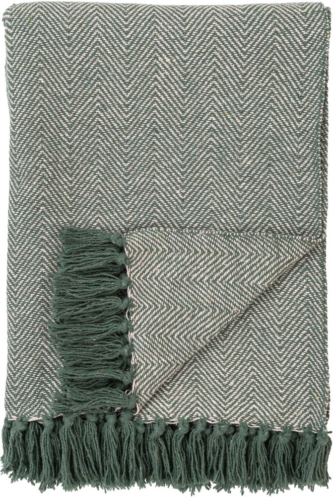 Cort-Plaid - Gr�n/Wei�