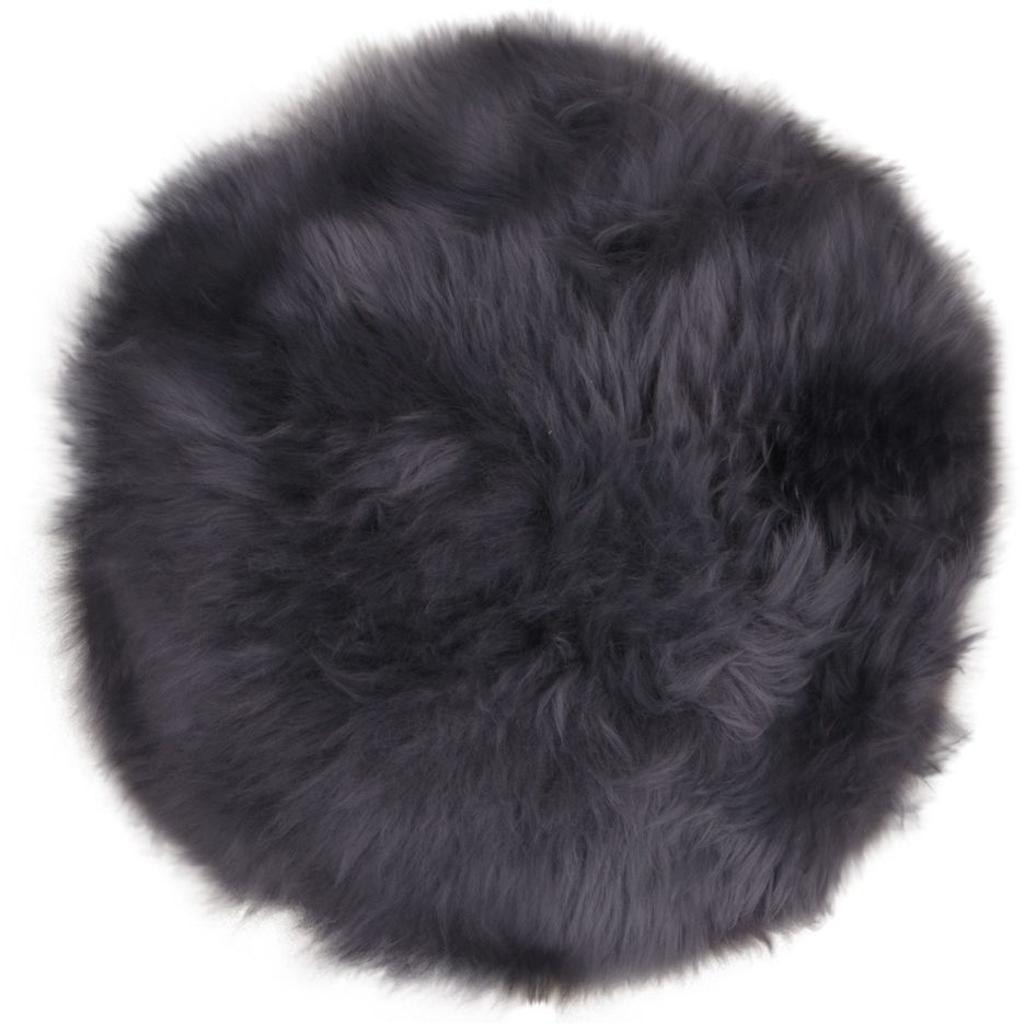 Lammfell - Grau - Ø35 Lammfell - Grau - Ø35