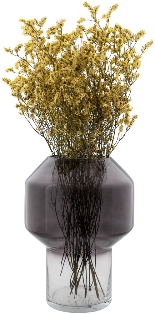 Matera Vase - Rauchglas