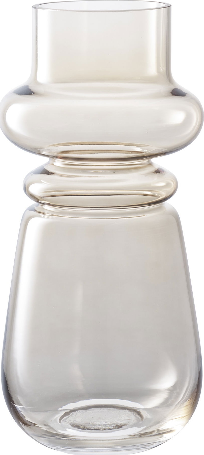 House Nordic Vase 27 - Hellbraun