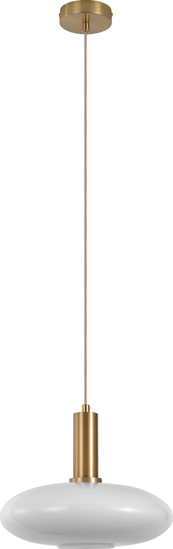 Chelsea Deckenleuchte - Messing/wei�