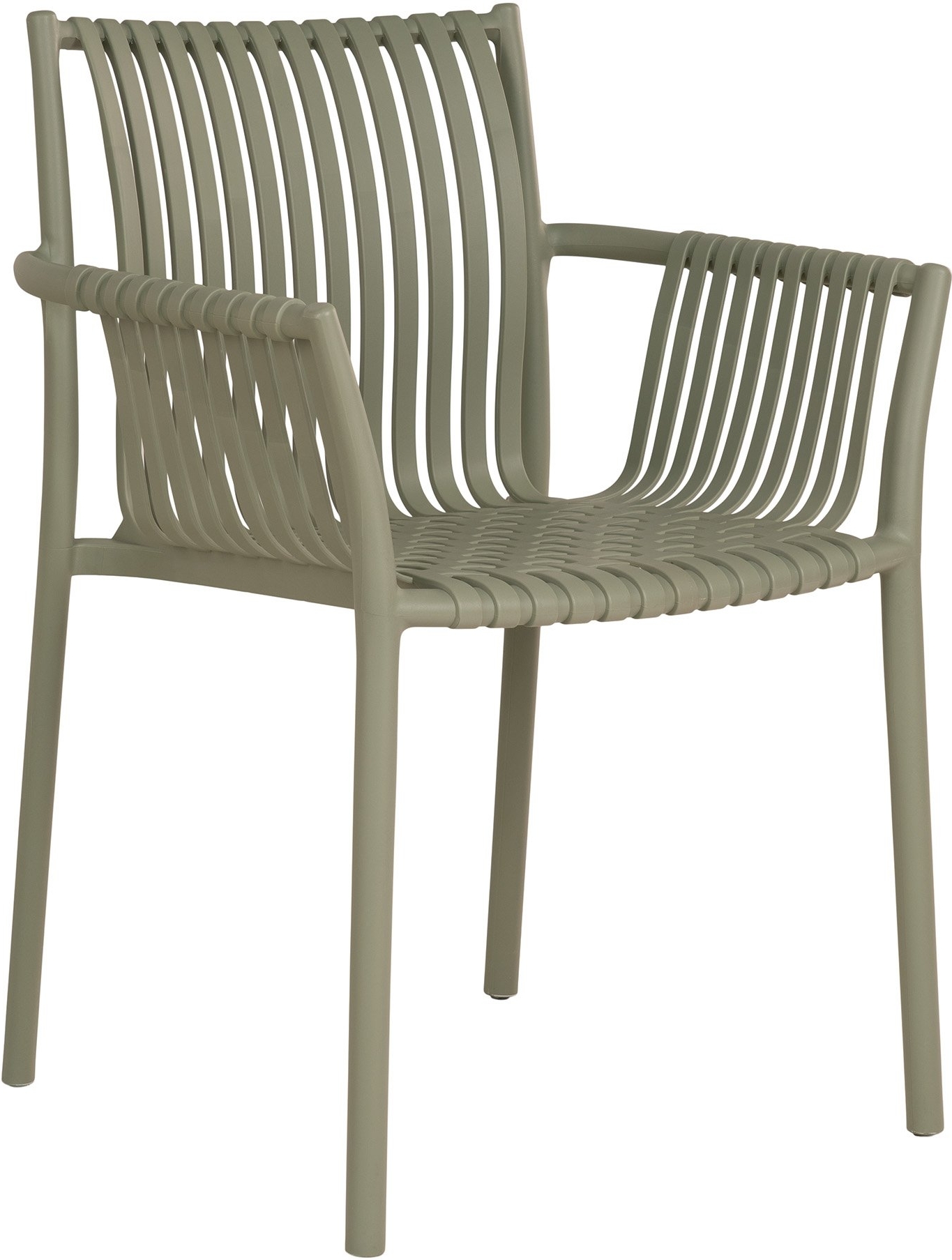 Stapelbarer Gartenstuhl - Gr�n - Tulsa