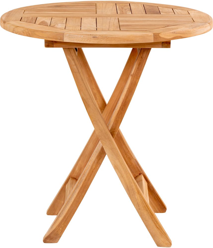 Balkontisch aus Teakholz �70 - Salt� + Holz�l f�r M�bel