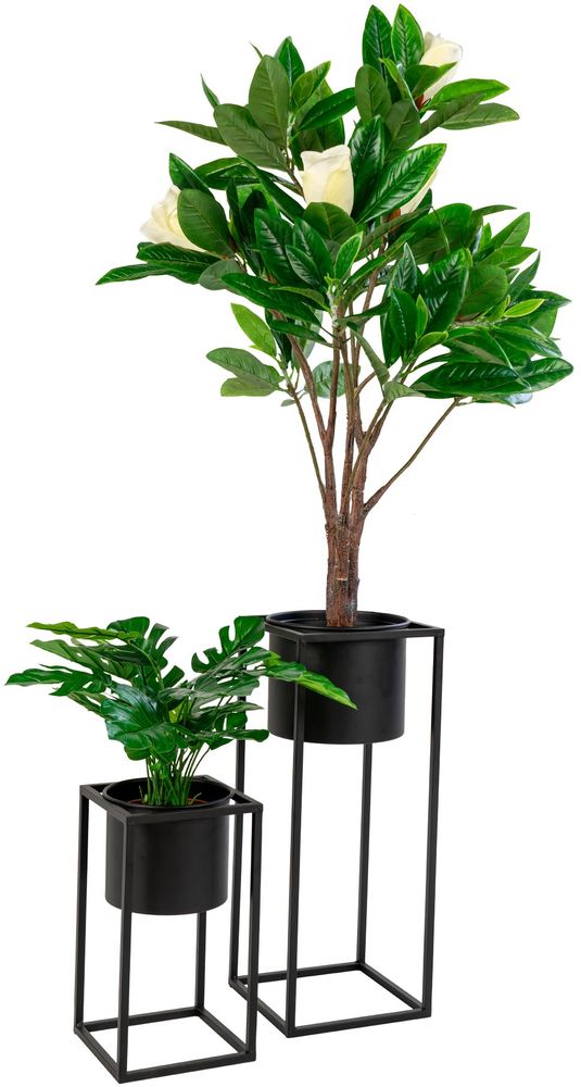 Marla Blumenhalter - Schwarz - 2 Stk