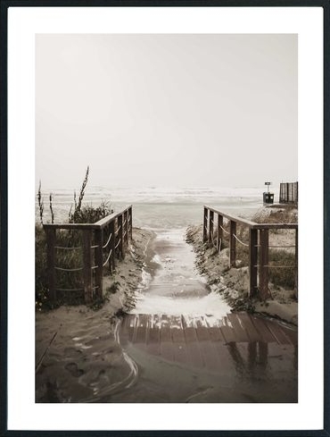 Posterworld - Motiv Sandy Pier - 50x70 cm