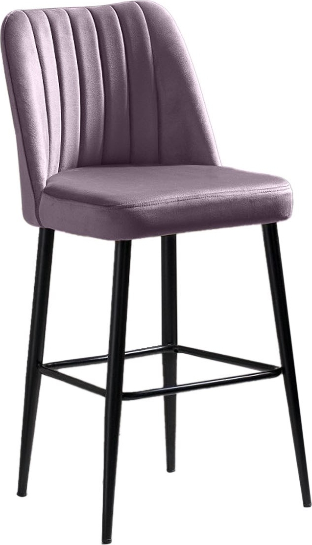 Vento Barhocker-Set - Lila/Schwarz