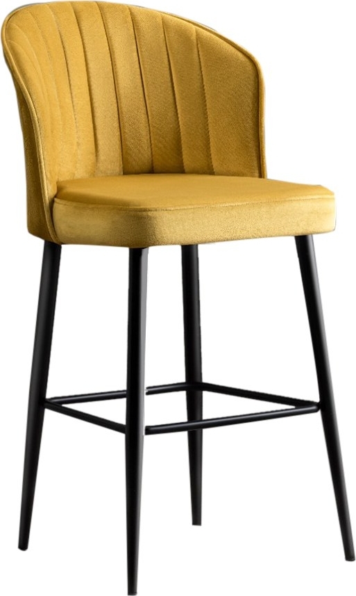 Rubi Barhocker-Set - Gelb/Schwarz