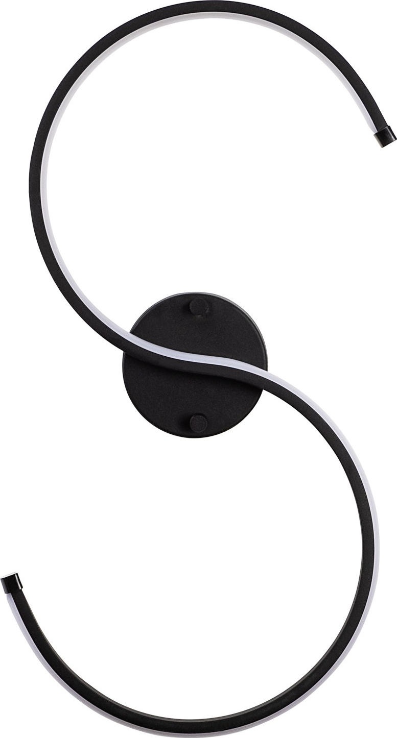 Es Wandleuchte - Schwarz