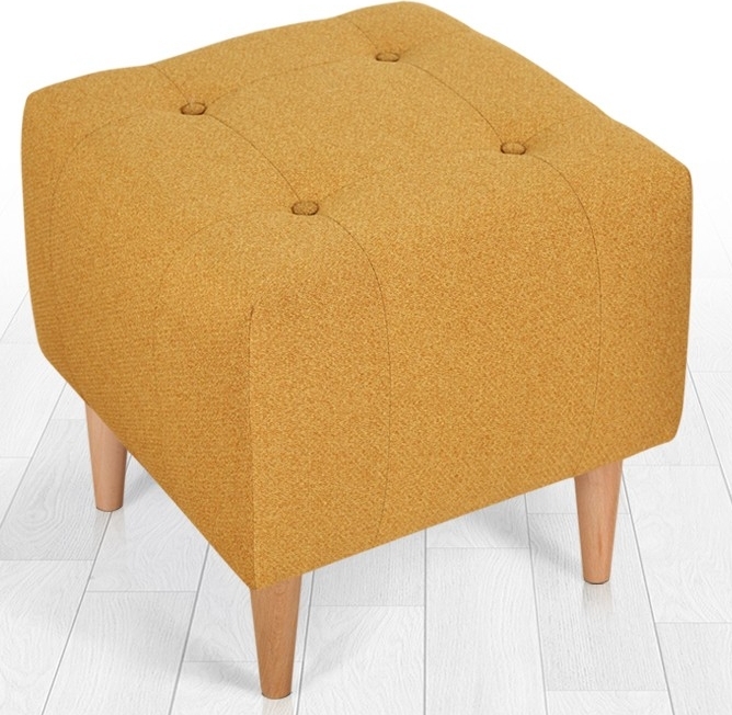 Leerer Hocker - Gelb