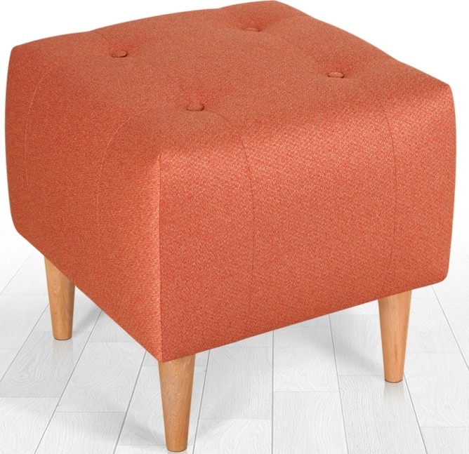 Leerer Hocker - Orange