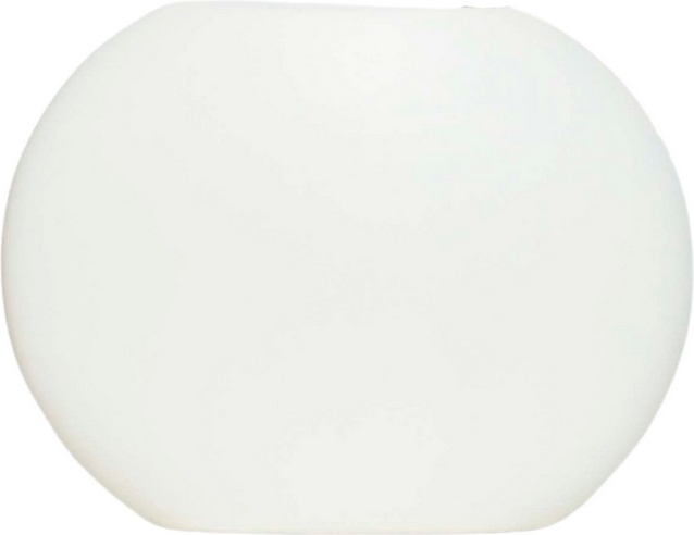 Flache Vase - Wei�