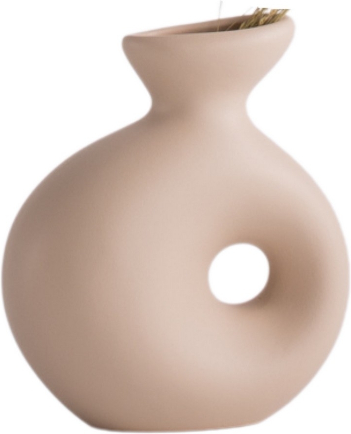 Delta-Vase - Beige