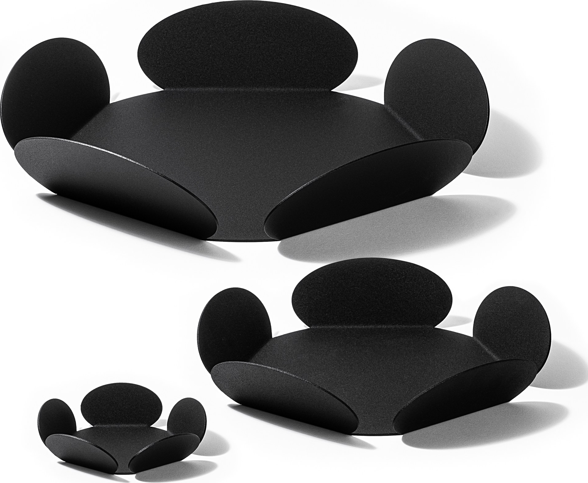 Rhodes Dekoschale - Schwarz