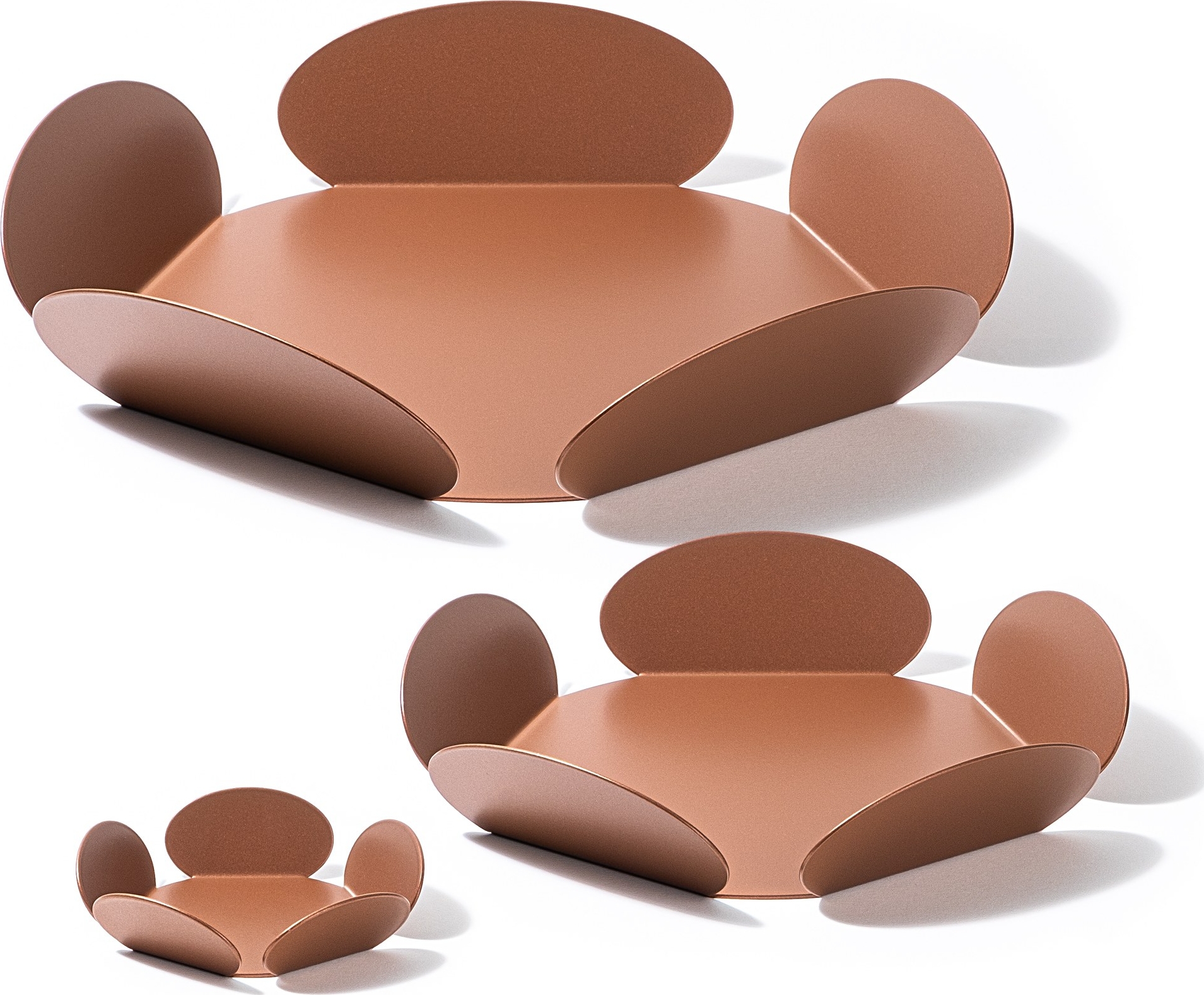 Rhodes Dekoschale - Kupfer