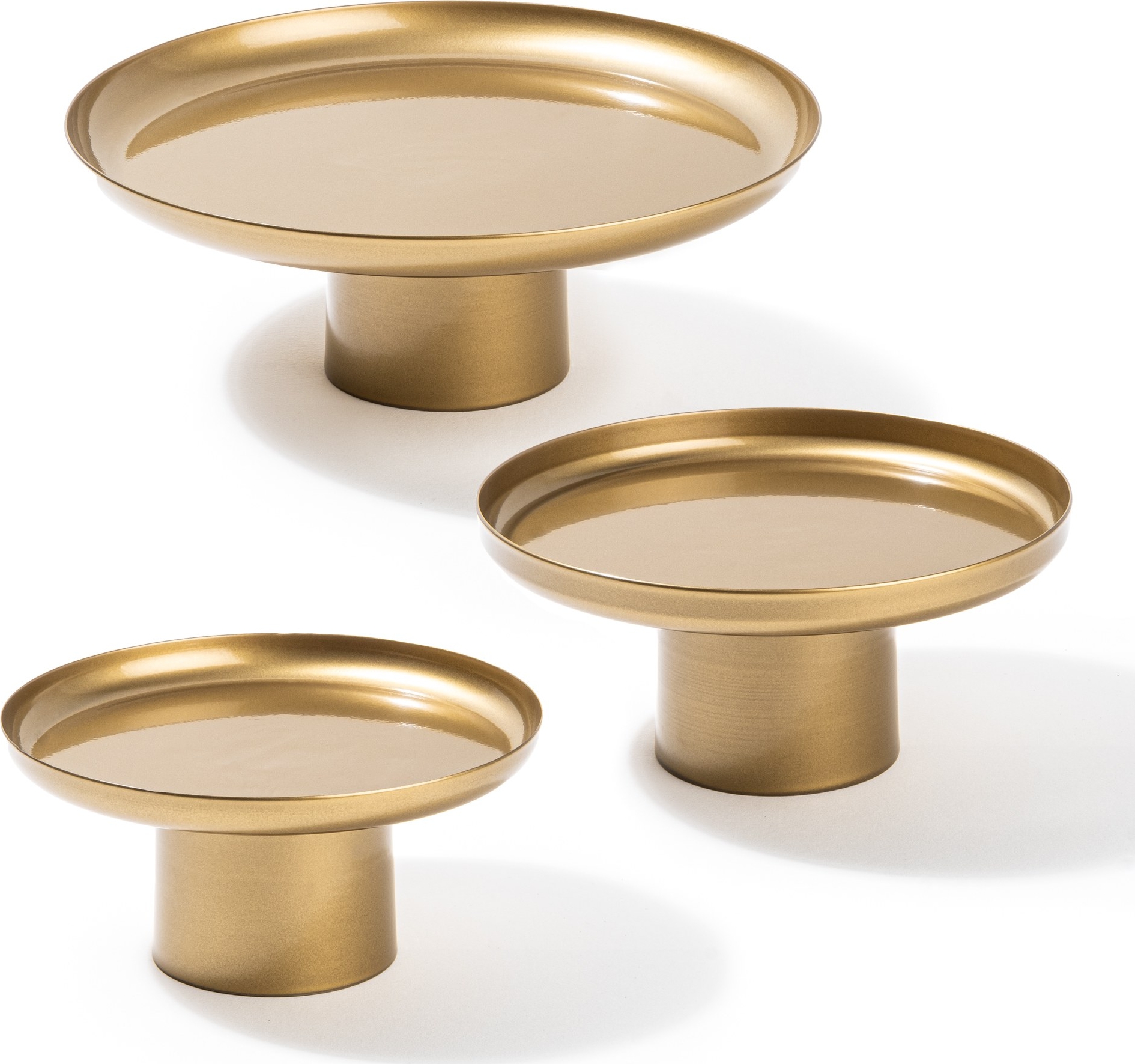 Nisiros dekorativer Teller - Gold