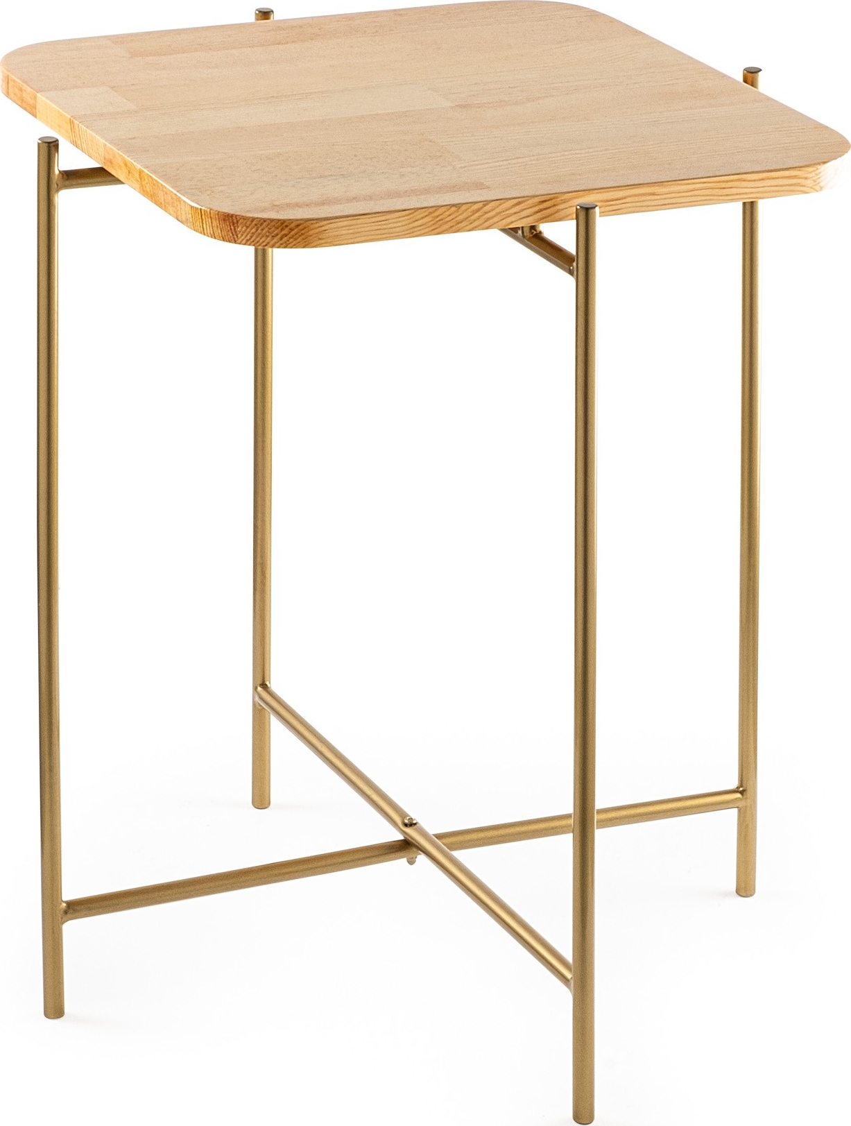 Vela 5 Beistelltisch - Gold/Beige Vela 5 Beistelltisch - Gold/Beige