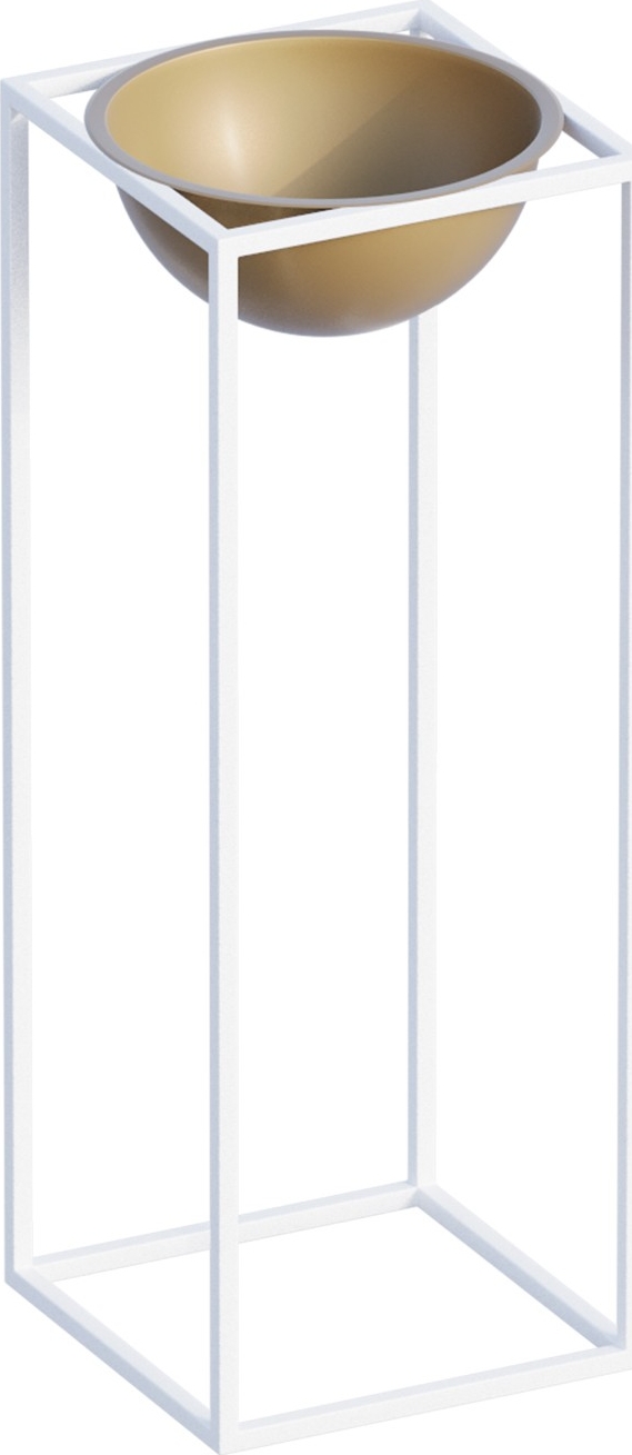 Plato 21 Topf - Wei�/Gold