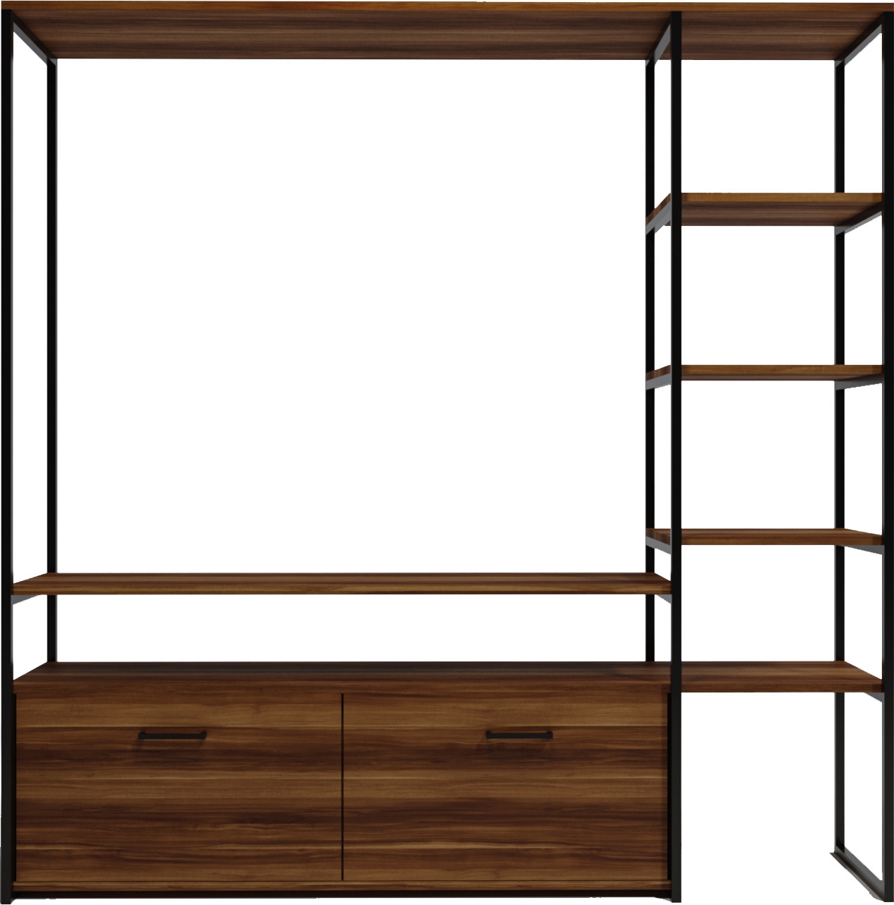 Ningo TV-St�nder - Walnuss