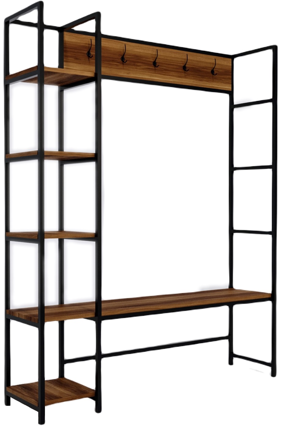 Bl�tensaalm�bel - Nussbaum