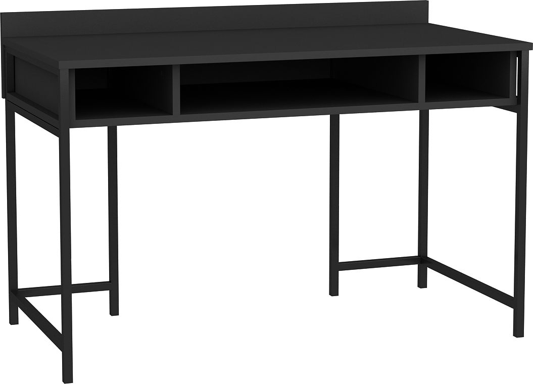 Alma Schreibtisch 120 x 60 cm - Schwarz/Anthrazit Alma Schreibtisch 120 x 60 cm - Schwarz/Anthrazit