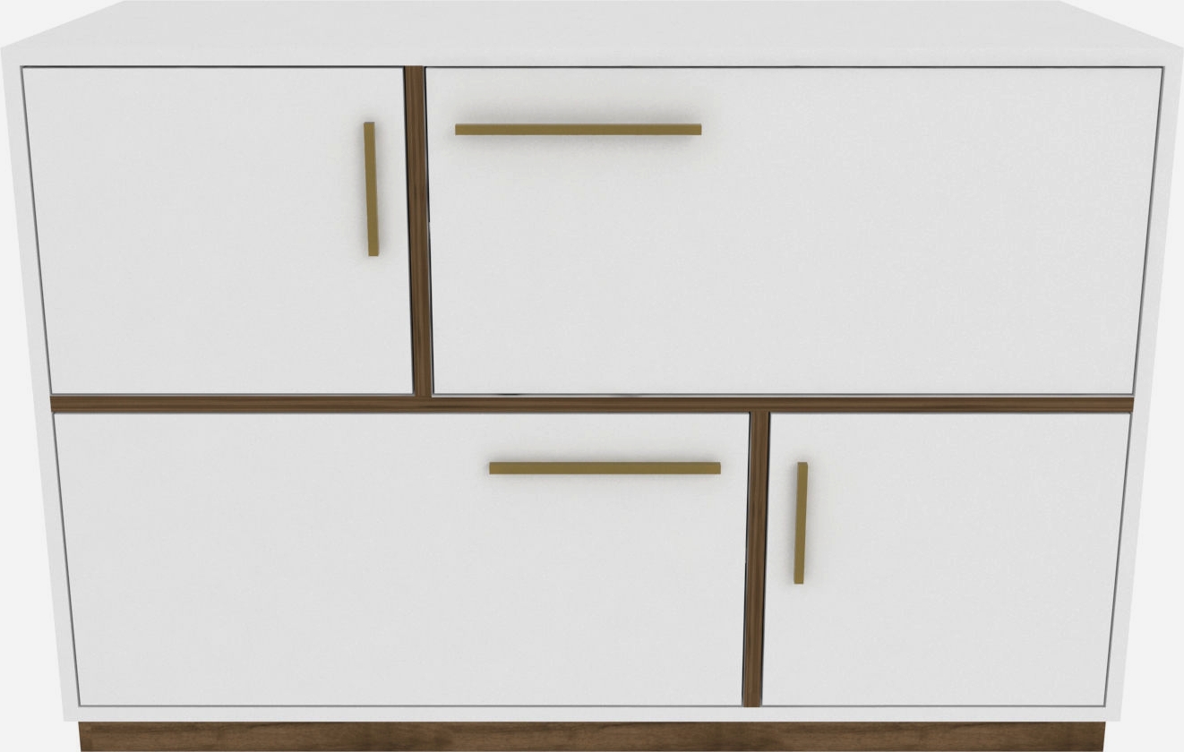 Mares Schrank - Wei�/Walnuss