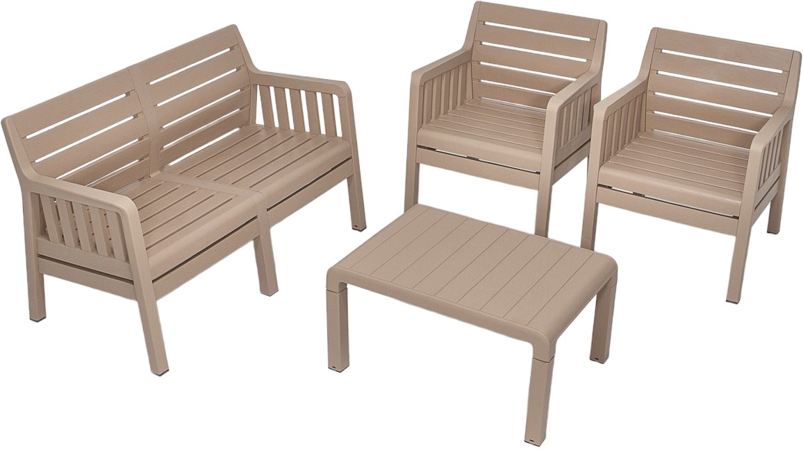 Lara Loungegruppe - Cappuccino Lara Loungegruppe - Cappuccino