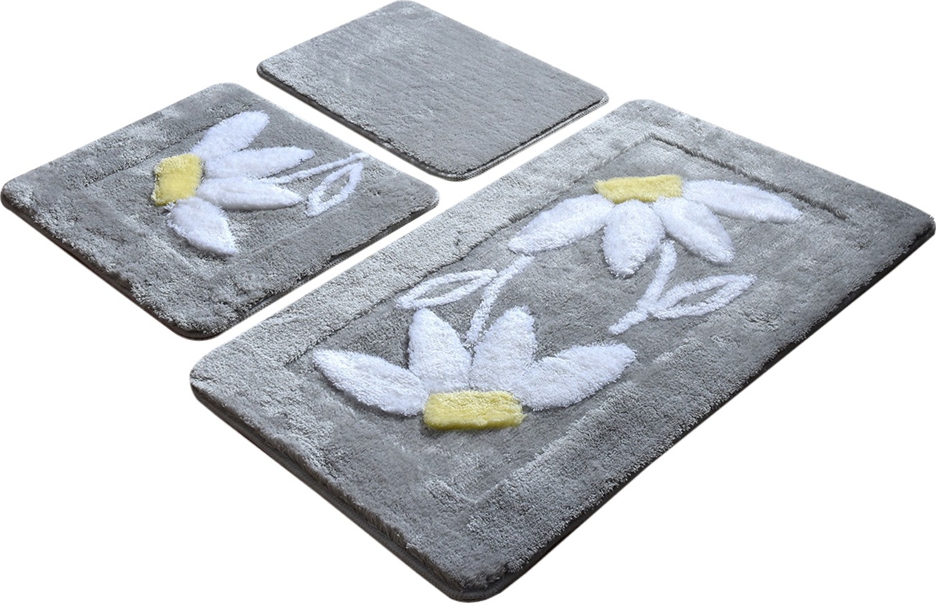 Badezimmerteppich G�nsebl�mchen