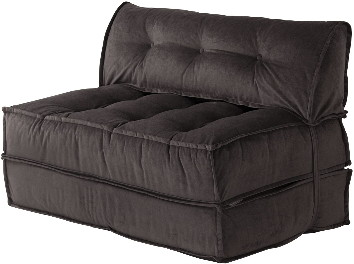 Faldi 2-Sitzer-Schlafsofa - Anthrazit