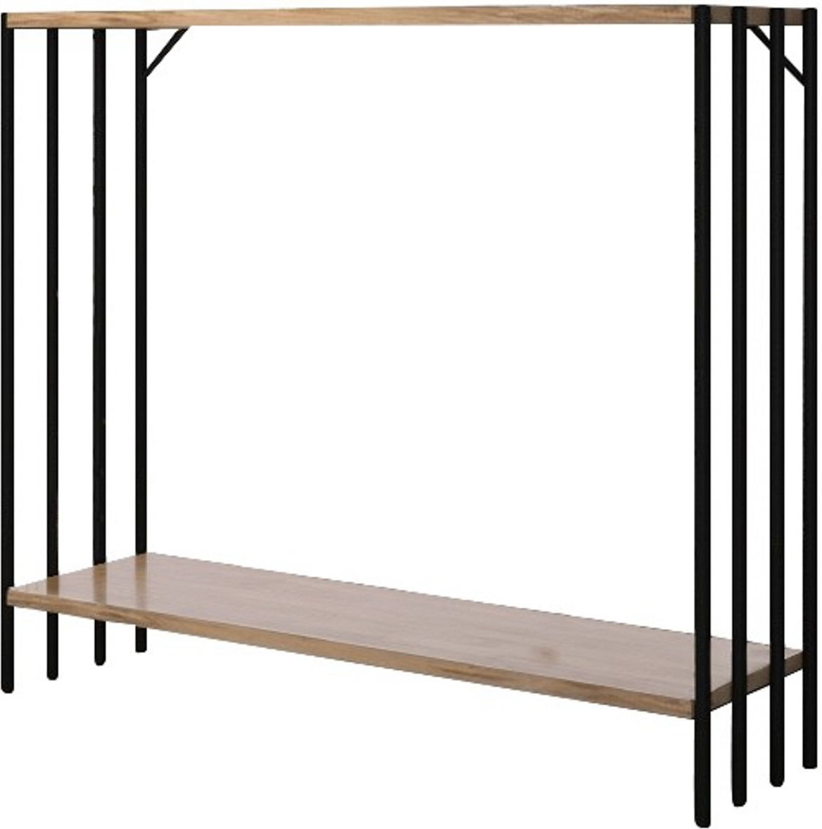 Verona Couchtisch - Schwarz/Kiefer