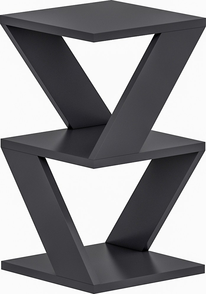 Albeni Beistelltisch 30 x 30 cm - Anthrazit