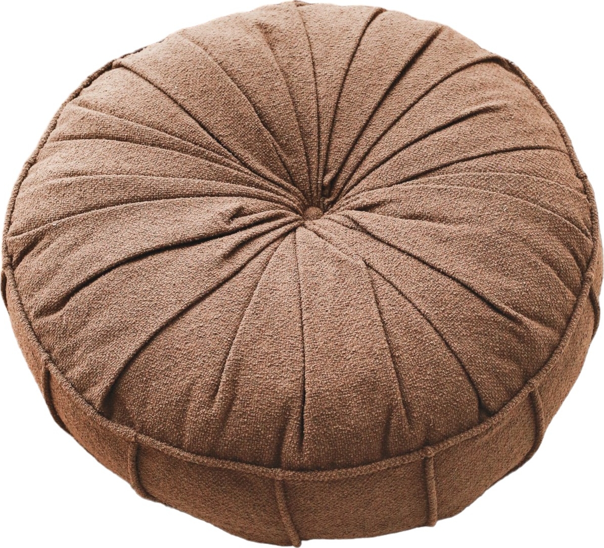 Vintage-Hocker - Braun