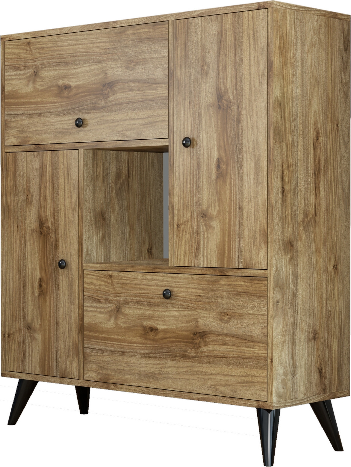 Hercules-Schrank - Nussbaum