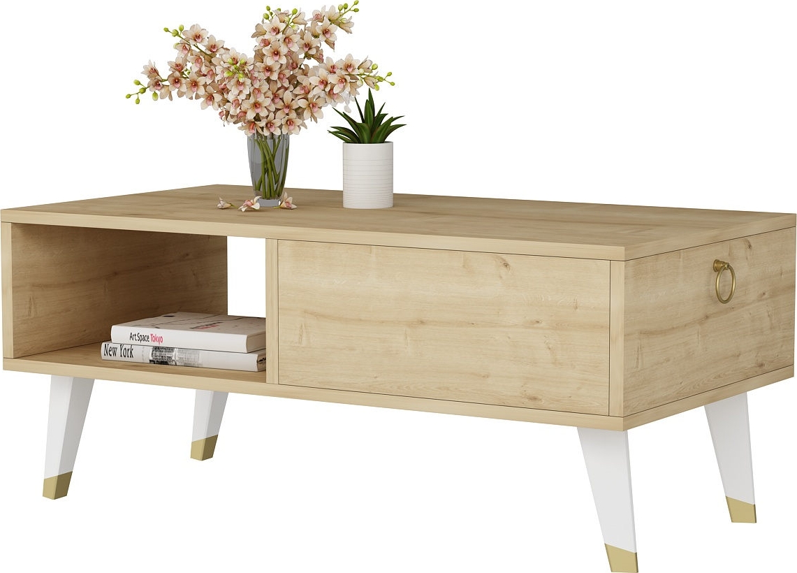 Delux Couchtisch 90 x 45 cm - Saphir