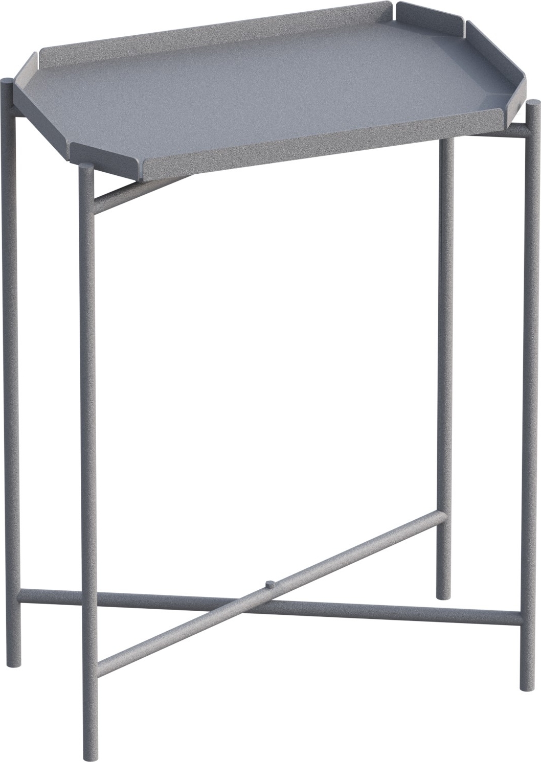 Vela Couchtisch 40 x 26 cm - Grau Vela Couchtisch 40 x 26 cm - Grau