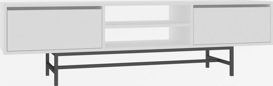 Tauber TV-Ständer - Weiß Tauber TV-Ständer - Weiß