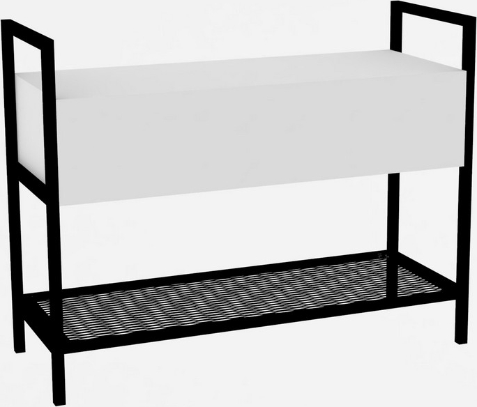 Narden Flurtisch 90 x 34 cm - Wei�