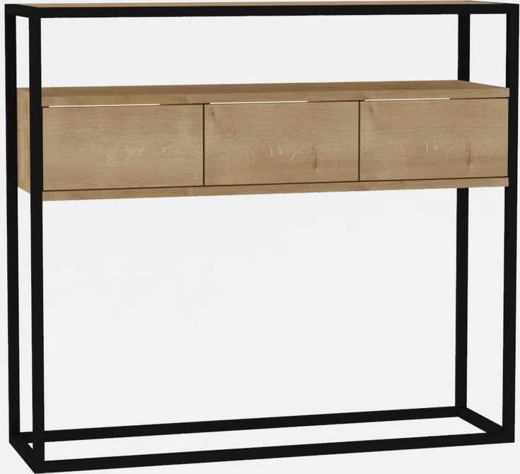 Guarda Konsolentisch 90 x 34 cm - Saphir-Eiche