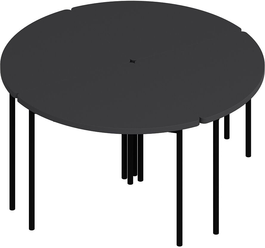 Emma Couchtisch �90 cm - Anthrazit