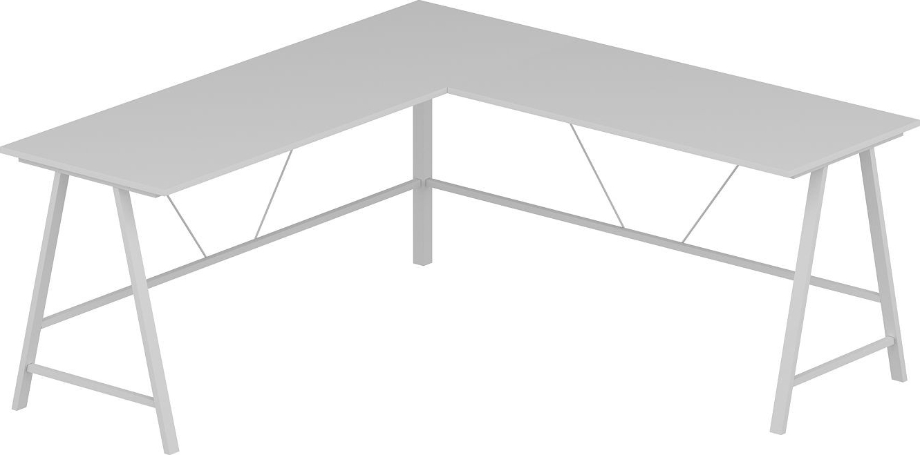 Team-Eckschreibtisch 180 x 60 cm - Weiß Team-Eckschreibtisch 180 x 60 cm - Weiß