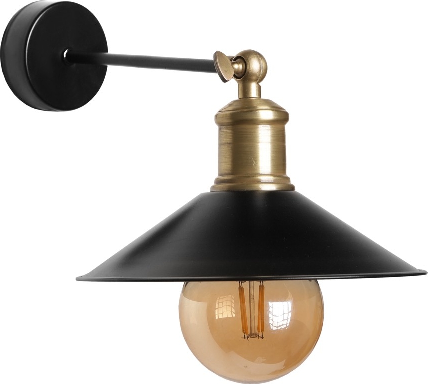 Emma Wandleuchte - Schwarz