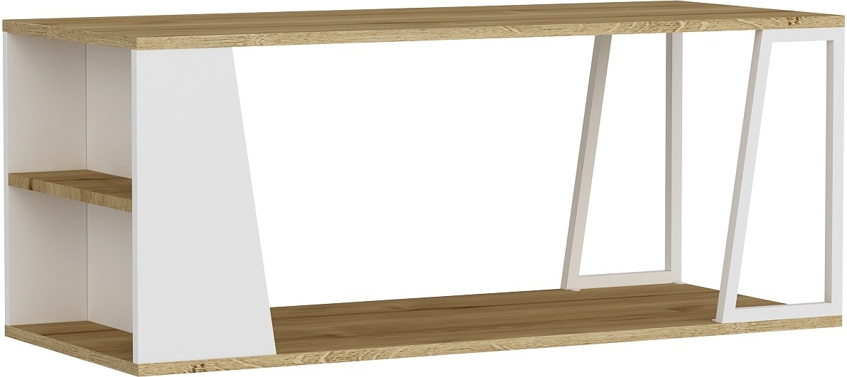 Lissa Couchtisch 120 x 50 cm - Saphireiche/Wei�