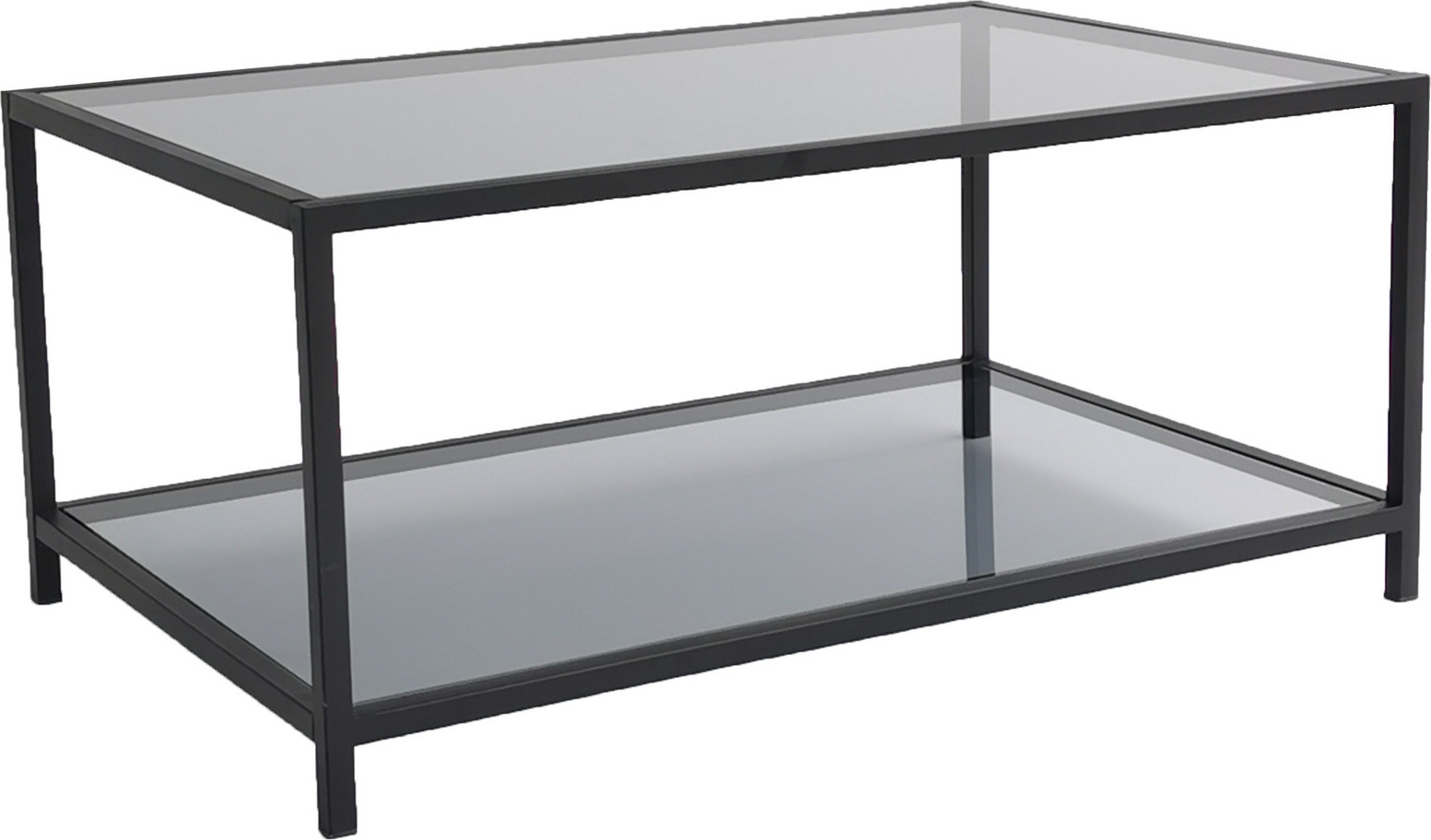 Astro Couchtisch 90 x 60 cm - Schwarz/Rauch Astro Couchtisch 90 x 60 cm - Schwarz/Rauch