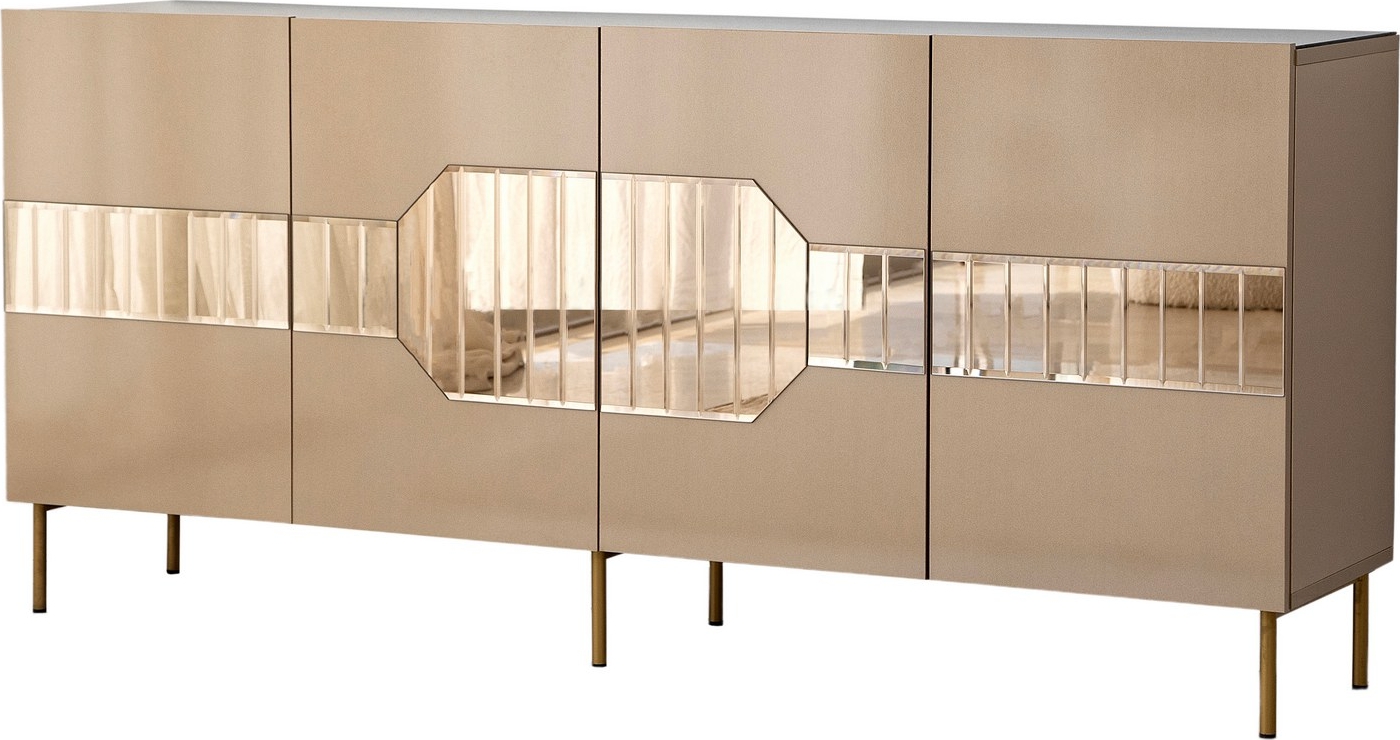 Milan-Sideboard - Bronze/Gold