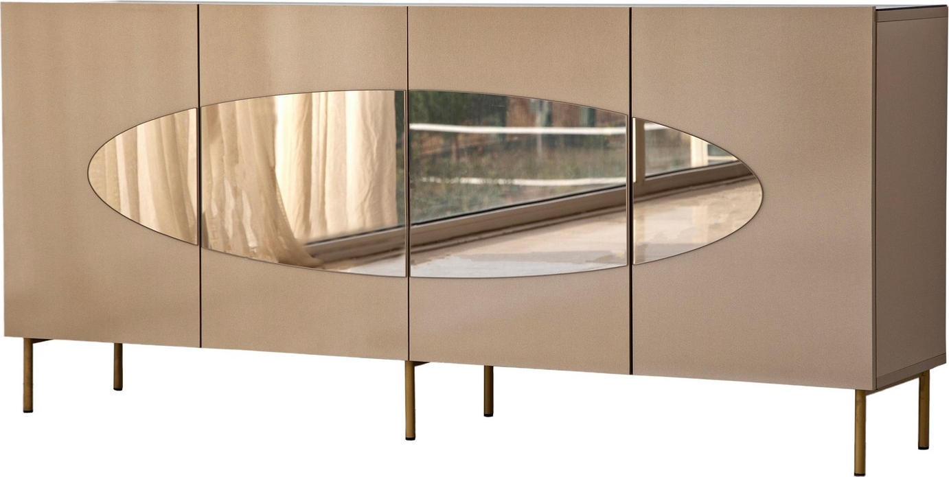 Lago-Sideboard - Bronze/Gold