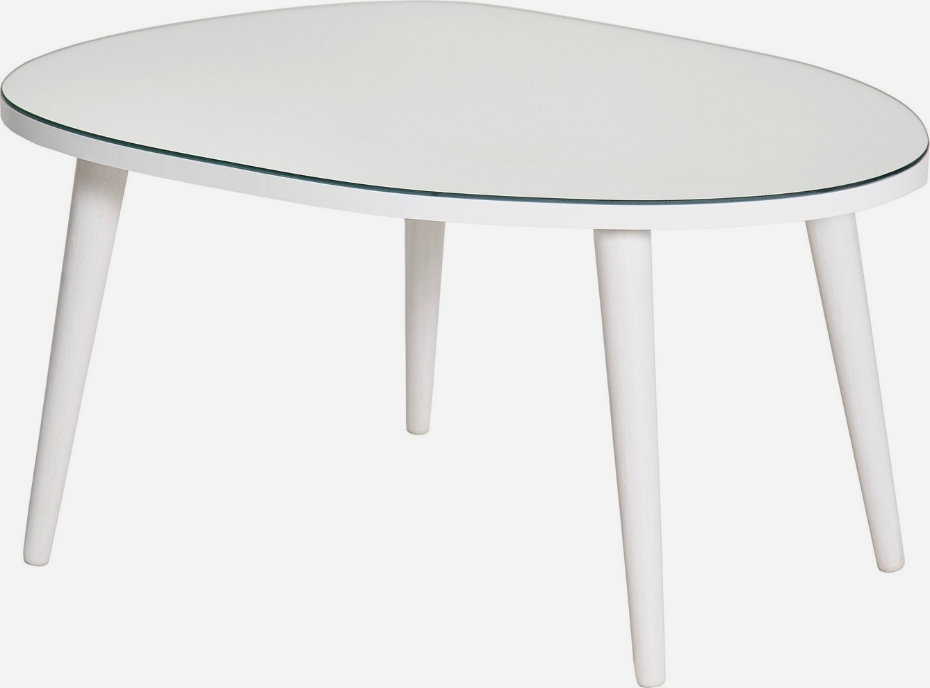 Gusto Couchtisch 75 x 55 cm - Wei�