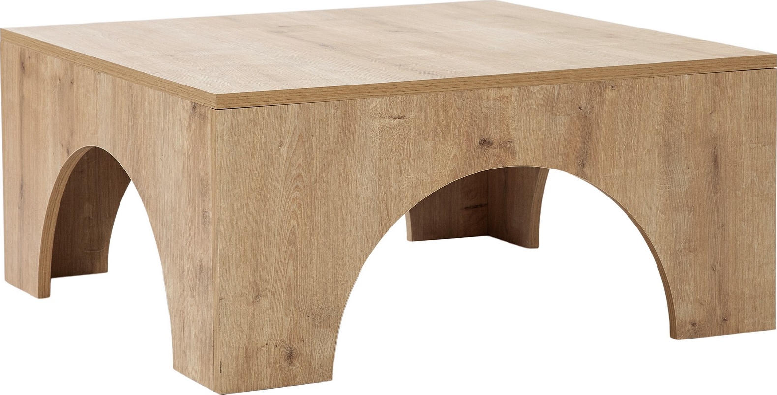 Collesium Couchtisch 80 x 80 cm - Eiche