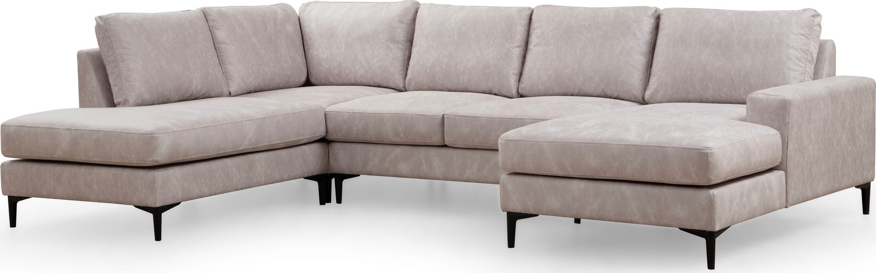 Braga U-Sofa links - Beige