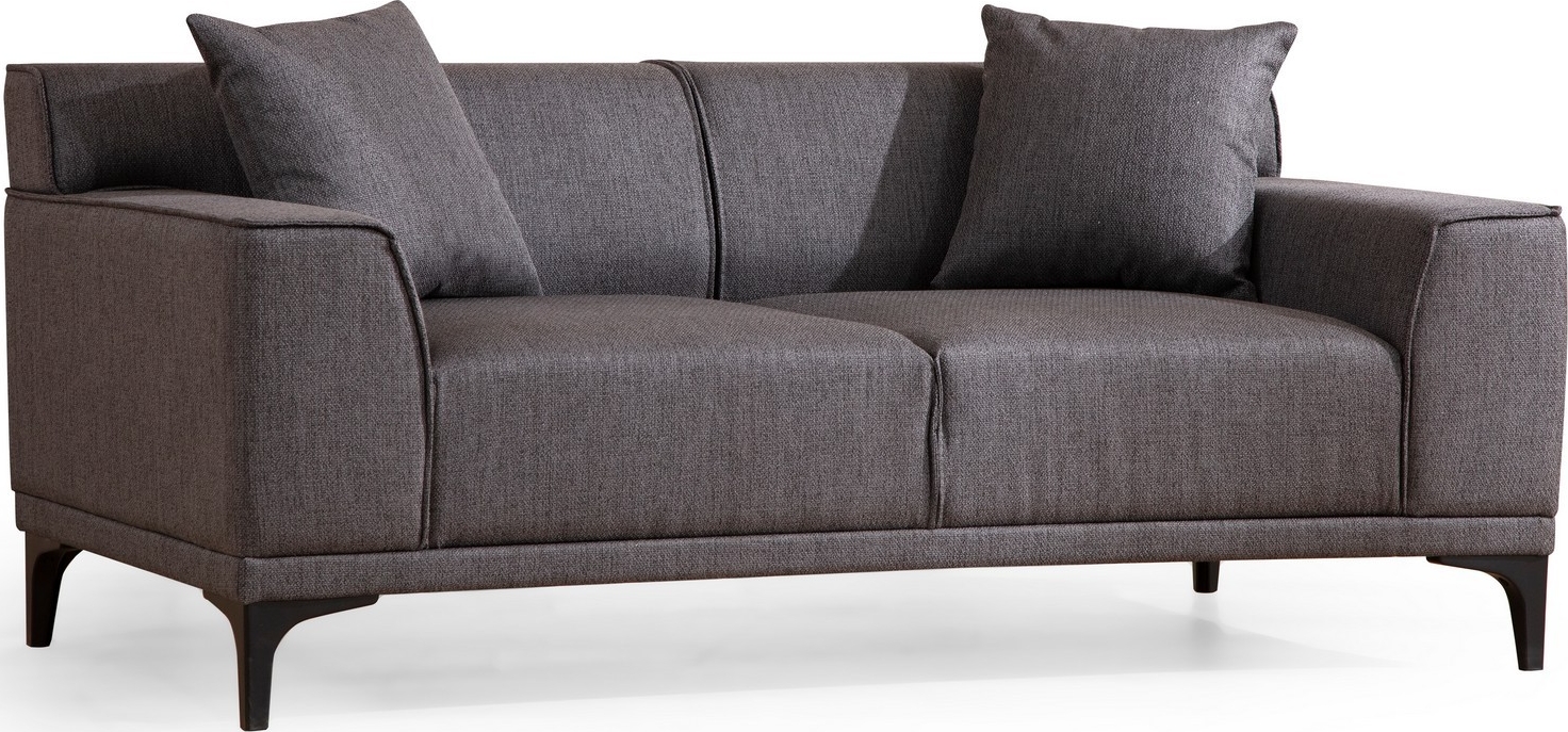 Petra 2-Sitzer-Sofa - Anthrazit Petra 2-Sitzer-Sofa - Anthrazit