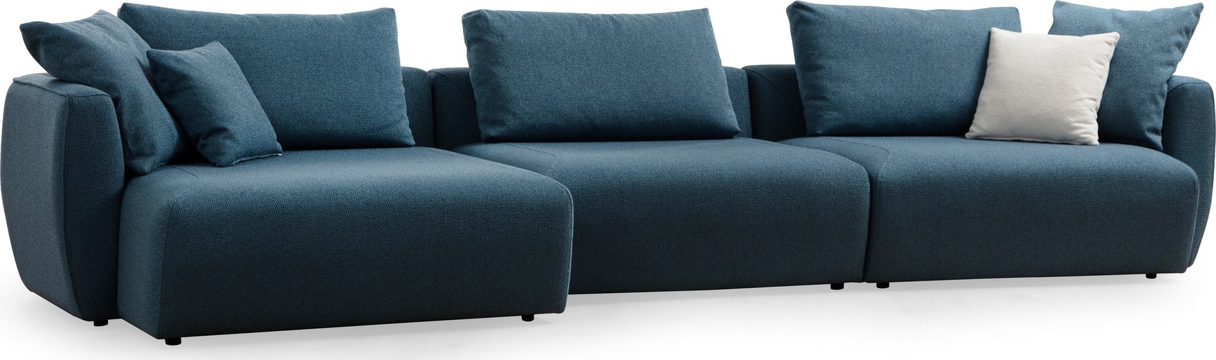 Maya Diwansofa 365 cm - Blau